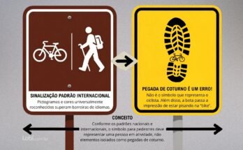 Sinalização para Cicloturismo Autoguiado X Guia de Sinalização para rotas de cicloturismo e trilhas de ciclismo de montanha no Brasil