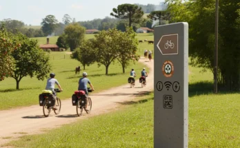 Cicloturismo autoguiado na Rota dos Tropeiros
