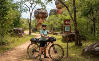 Sinalização Física e Digital para Cicloturismo Autoguiado na Rota dos Tropeiros do Paraná